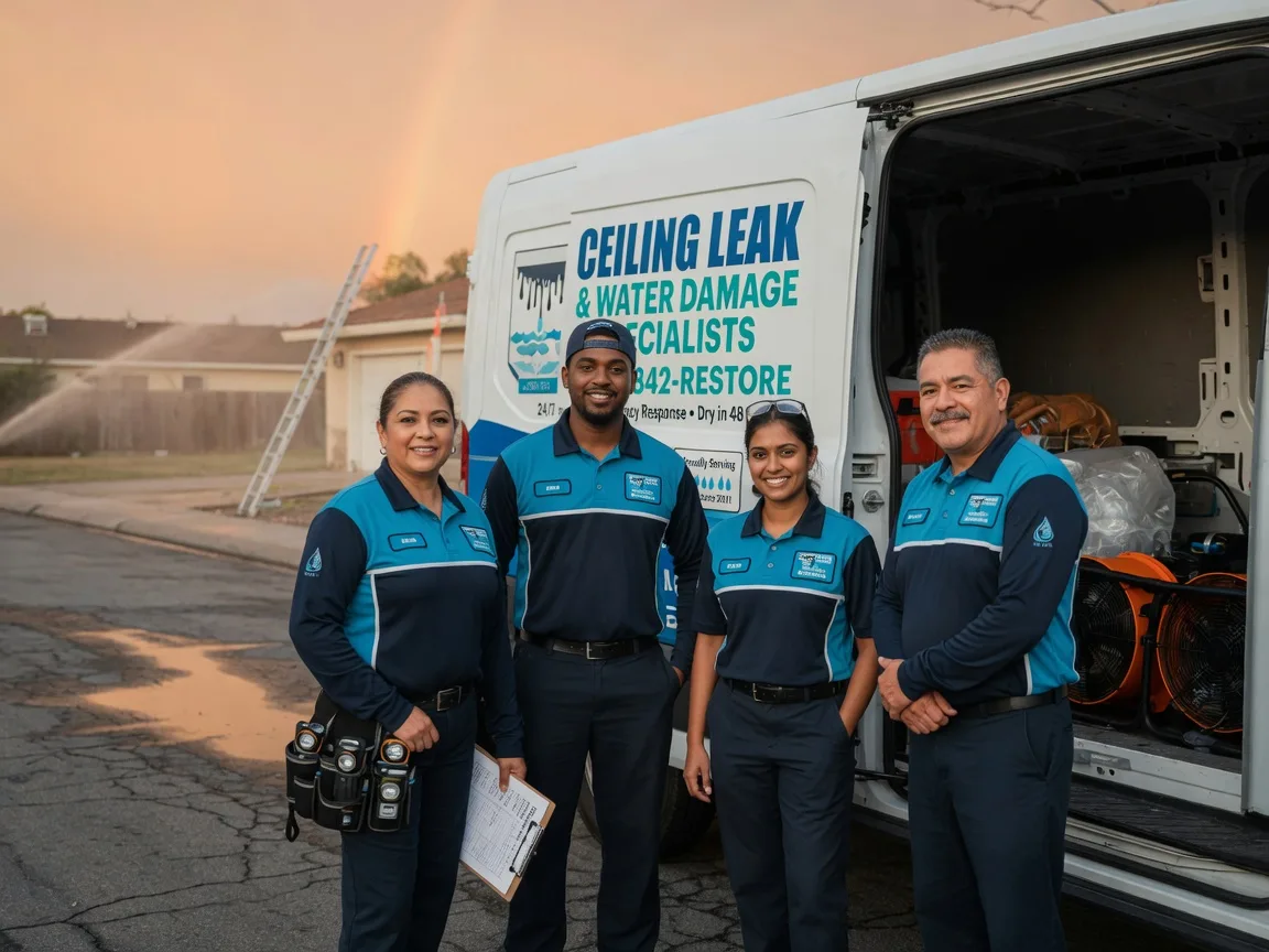 Ceiling Leak Cleanup company in Umbarger, TX