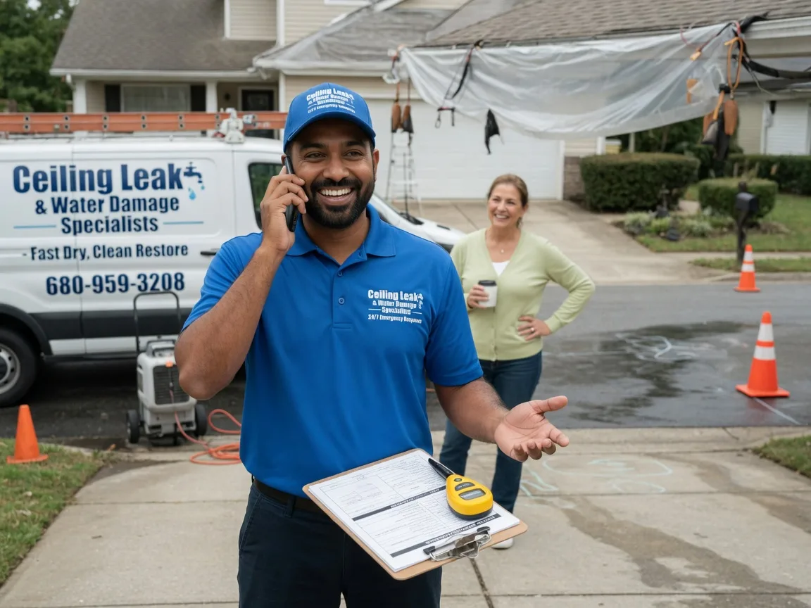 Ceiling Leak Cleanup Umbarger, TX FAQs